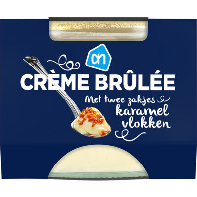 Crème brulée met karamel vlokken bestellen | Albert Heijn