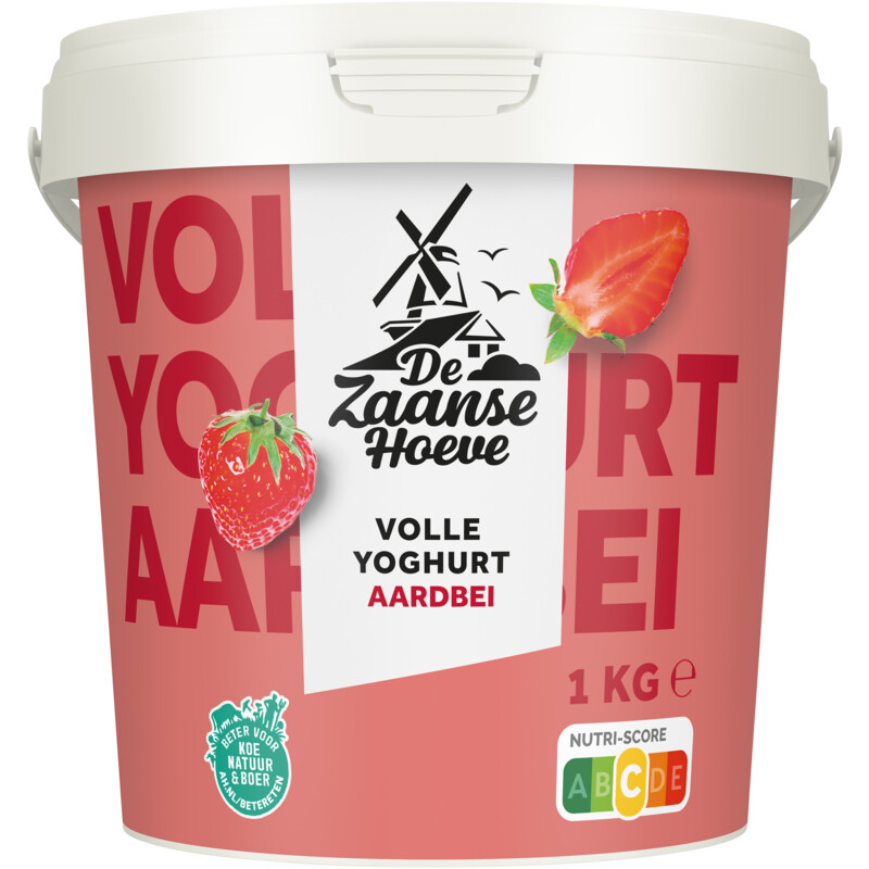 Een afbeelding van De Zaanse Hoeve Yoghurt aardbei