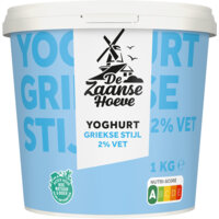 Een afbeelding van De Zaanse Hoeve Yoghurt griekse stijl 2% vet