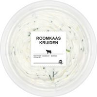 Een afbeelding van AH Verse roomkaas met kruiden