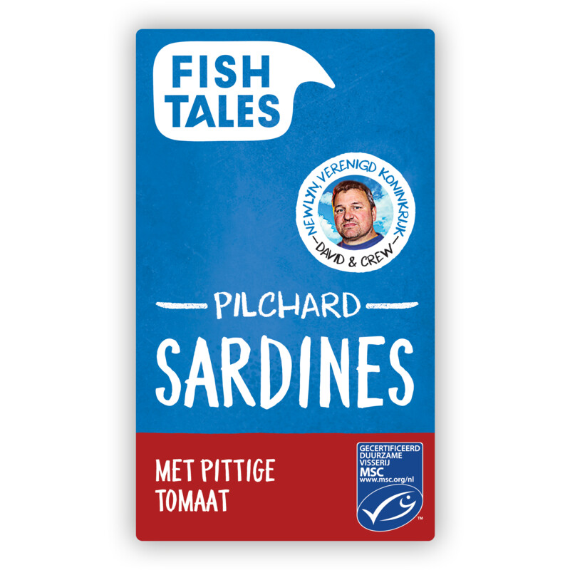 Een afbeelding van Fish Tales Sardines in pittige tomatensaus