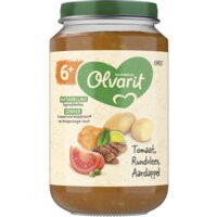Een afbeelding van Olvarit 6+ mnd tomaat rundvlees aardappel