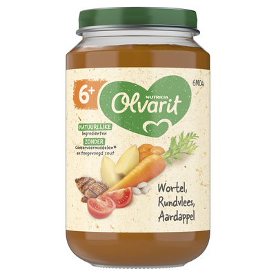 pdp-image-Olvarit 6+ mnd wortel rundvlees aardappel