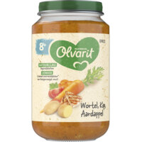 Afbeelding van Olvarit Wortel kip aardappel 8m+