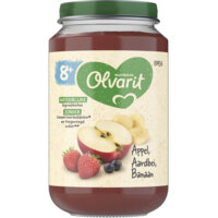 8m appel, aardbei, banaan - 2045