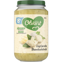 Een afbeelding van Olvarit Vegetarische bloemkoolschotel 8+