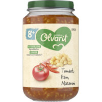 Afbeelding van Olvarit Tomaat ham macaroni 8m+