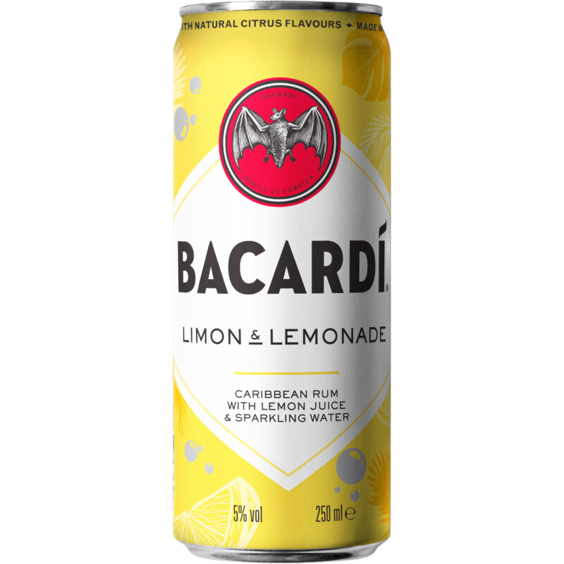 Bacardi Limon & lemonade reserveren Albert Heijn