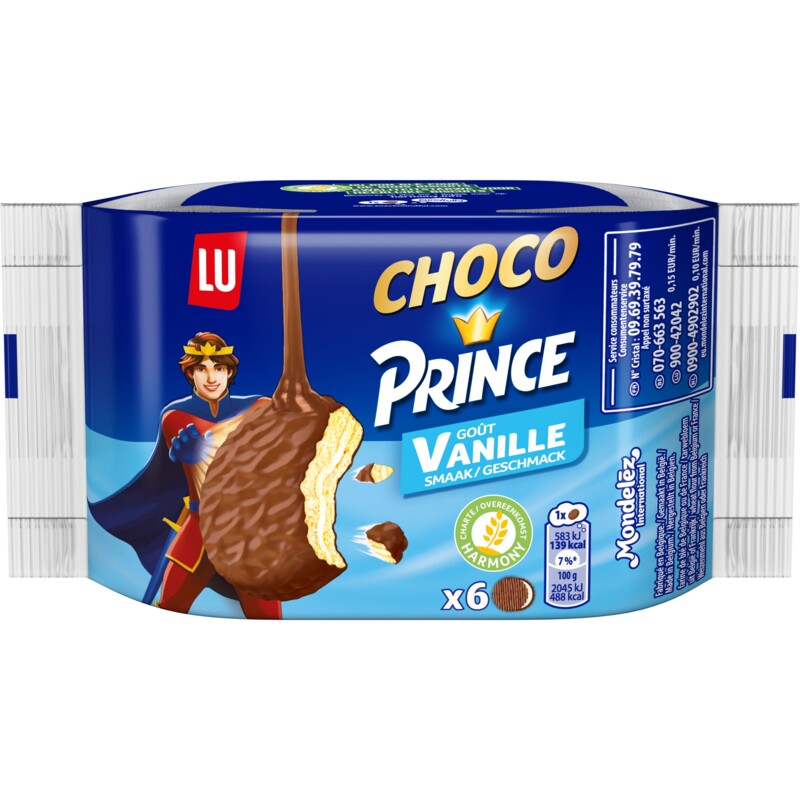 Een afbeelding van LU Chocoprince vanille