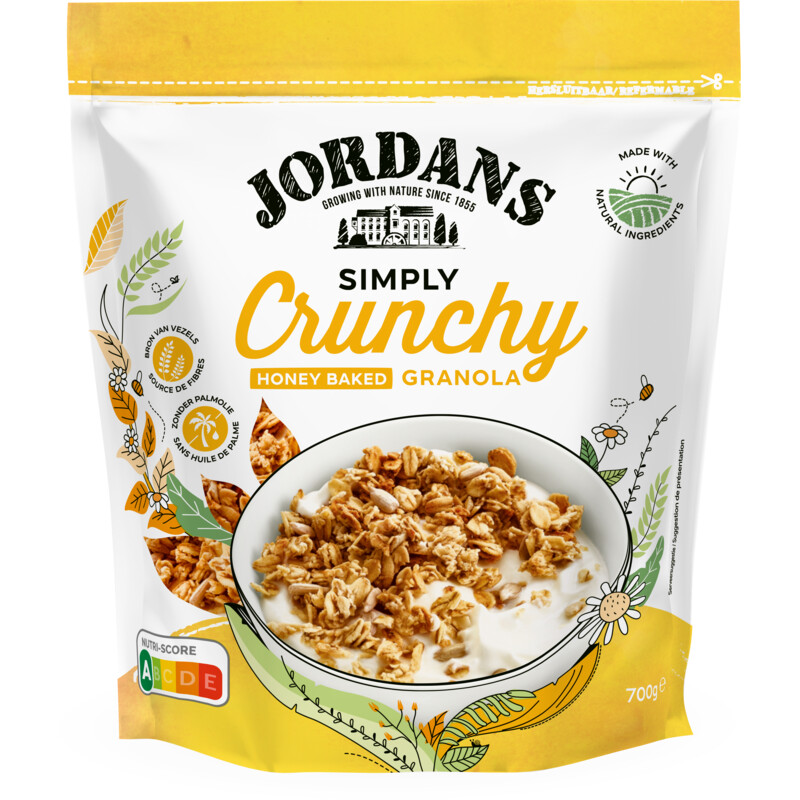 Jordans Simply crunchy honey baked granola reserveren Albert Heijn