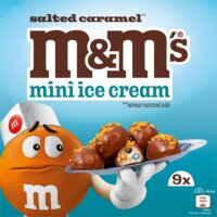 Een afbeelding van M&M'S Mini ice cream salted caramel