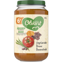 Een afbeelding van Olvarit 6+ mnd vegetarische bruine bonenschotel