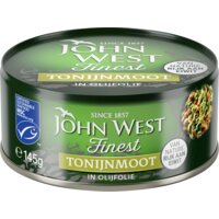 Een afbeelding van John West Tonijnmoot in olijfolie