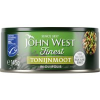 Een afbeelding van John West Tonijnmoot in olijfolie