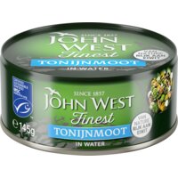 Een afbeelding van John West Tonijnmoot in water