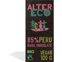 Een afbeelding van Alter Eco 85% peru dark chocolate vegan