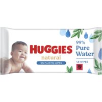Een afbeelding van Huggies Natural 0% plastic billendoekjes