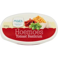 Een afbeelding van Maza Hoemoes tomaat basilicum