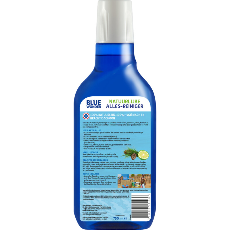 Een afbeelding van Blue Wonder Natuurlijke allesreiniger