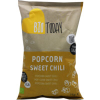 Een afbeelding van BioToday Popcorn sweet chili