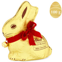 Een afbeelding van Lindt Gold bunny melkchocolade paashaas