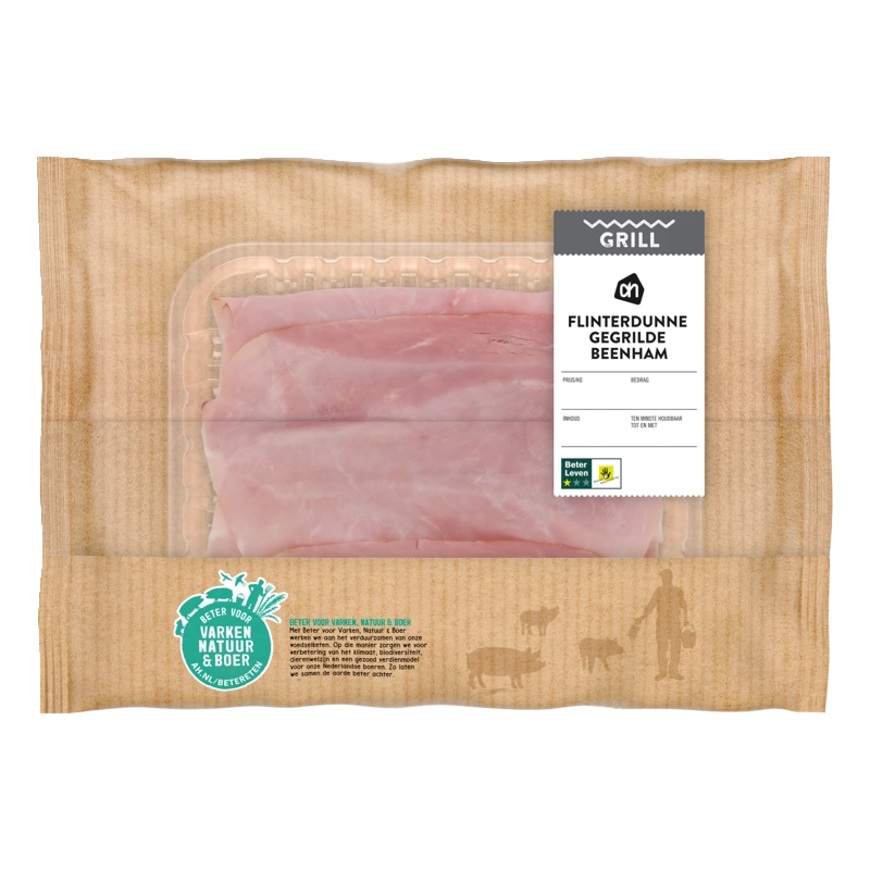 AH Flinterdunne gegrilde beenham