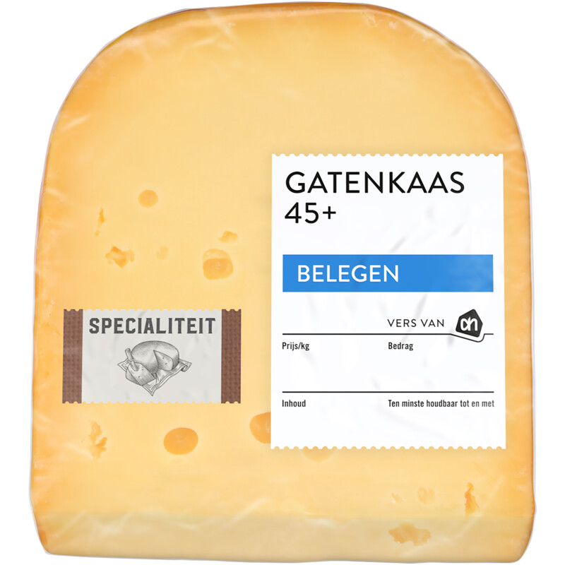 Een afbeelding van AH Gatenkaas belegen 45+ stuk
