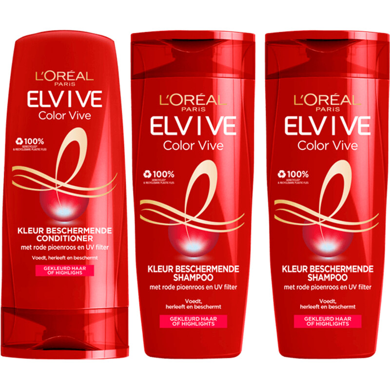 Een afbeelding van Elvive pakket voor mooi gekleurd haar!