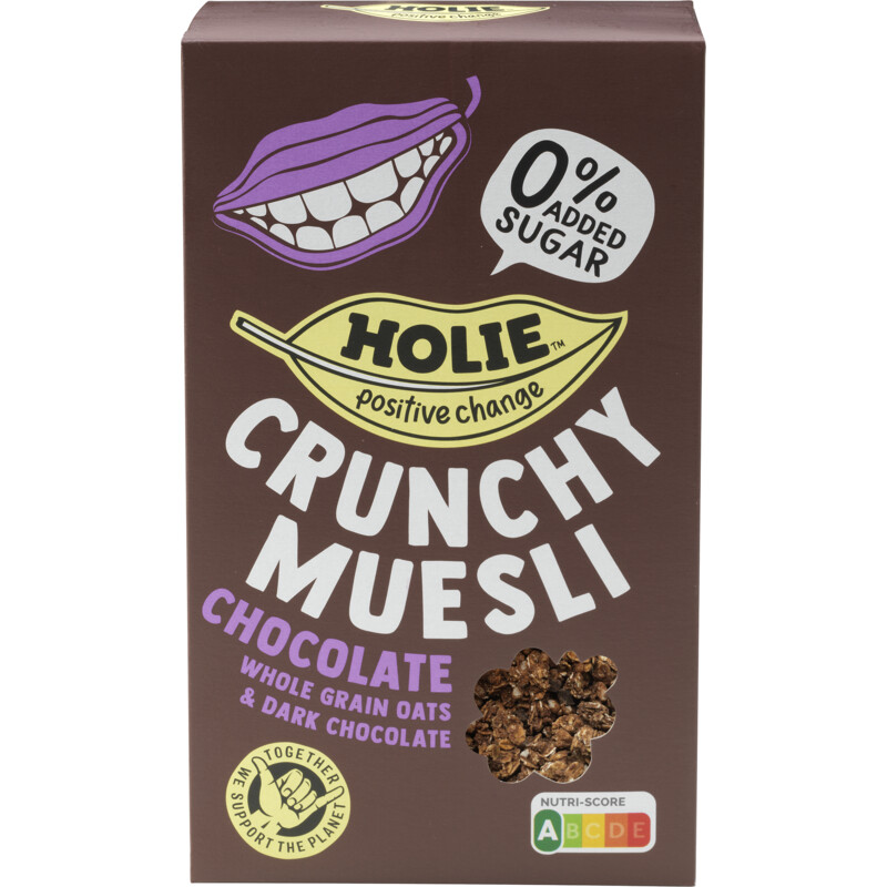 Holie Crunchy muesli chocolate bestellen Albert Heijn