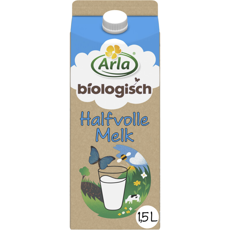 Een afbeelding van Arla Biologisch halfvolle melk