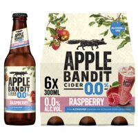 Een afbeelding van Apple Bandit Raspberry 0.0% cider 6-pack