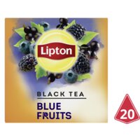 Een afbeelding van Lipton Black tea blue fruits
