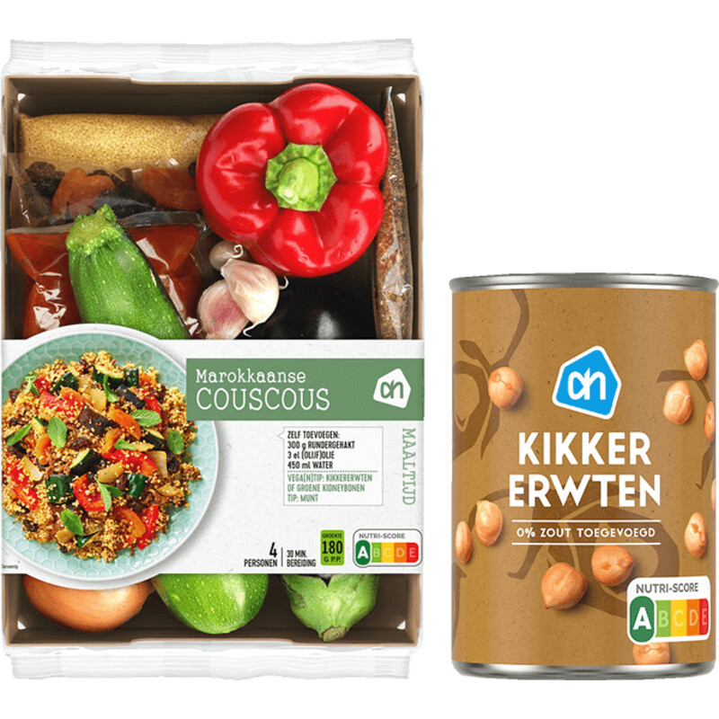 AH Vega Marokkaanse couscous verspakket bestellen Albert Heijn