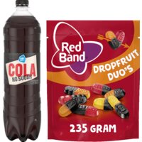 Een afbeelding van Red Band Dropfruit Duo Cola Zero pakket