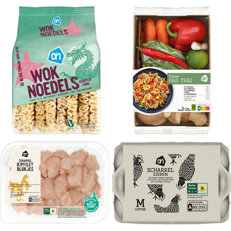 Een afbeelding van AH Thaise pad thai verspakket