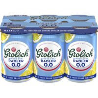 Een afbeelding van Grolsch Radler citroen 0.0 minder zoet 6-pack