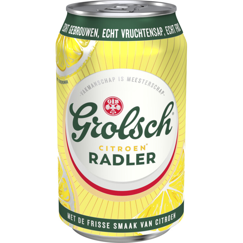 Een afbeelding van Grolsch Radler citroen
