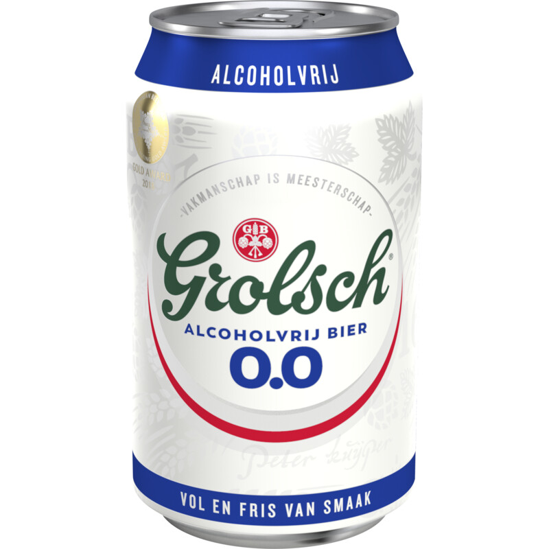 Een afbeelding van Grolsch 0.0% Alcoholvrij bier