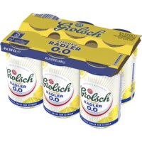 Een afbeelding van Grolsch Radler citroen alcoholvrij 0.0% 6-pack