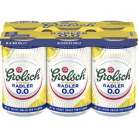 Een afbeelding van Grolsch Radler citroen alcoholvrij 0.0% 6-pack