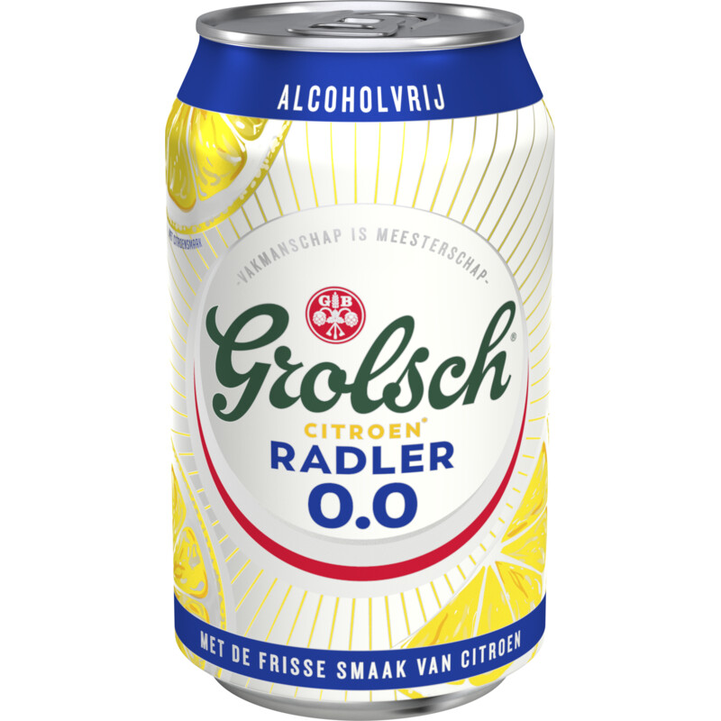 Een afbeelding van Grolsch Radler citroen 0.0%