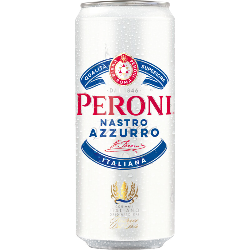 Een afbeelding van Peroni Nastro Azzurro