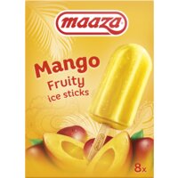 Een afbeelding van Maaza Fruity ice sticks mango