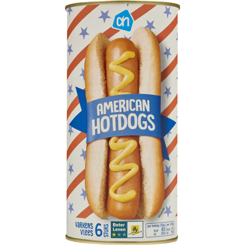 tanker Verzwakken Observeer AH American hotdogs bestellen | Albert Heijn