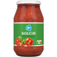 Een afbeelding van AH Basilicum pastasaus