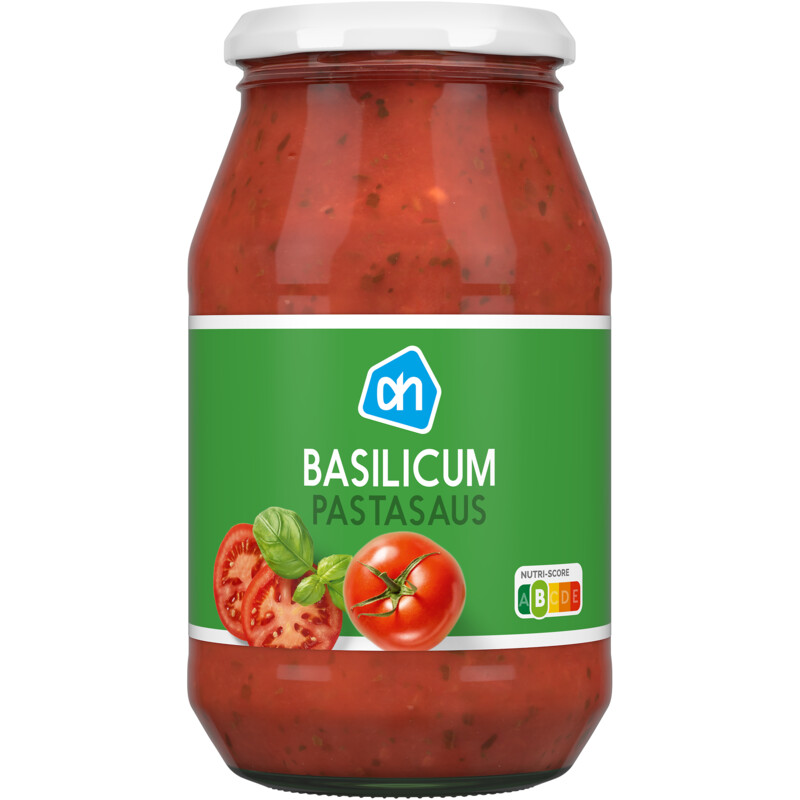Een afbeelding van AH Basilicum pastasaus