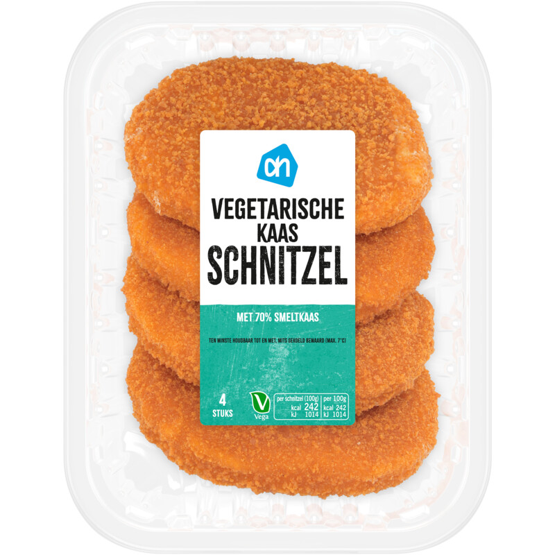 Een afbeelding van AH Vegetarische kaasschnitzel