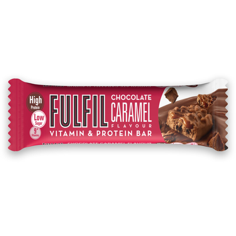 FulFil Vitamin & protein bar chocolate caramel bestellen Albert Heijn