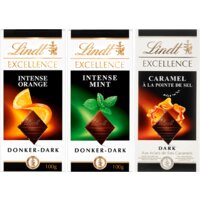 Een afbeelding van Lindt EXCELLENCE pure chocoladepakket