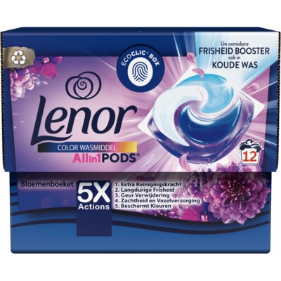 pdp-image-Lenor Pods amethist bloemenboeket wascapsules